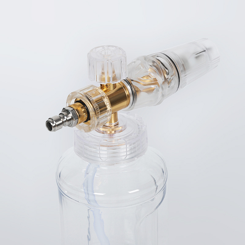 Vysokotlaký velký ústa bílý pěna