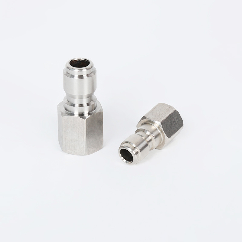 Vysokotlaký čisticí stroj rovně přes rotační rychlý konektor