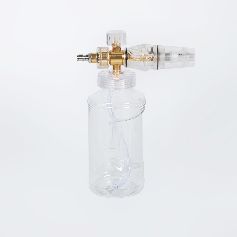 Vysokotlaký velký ústa bílý pěna