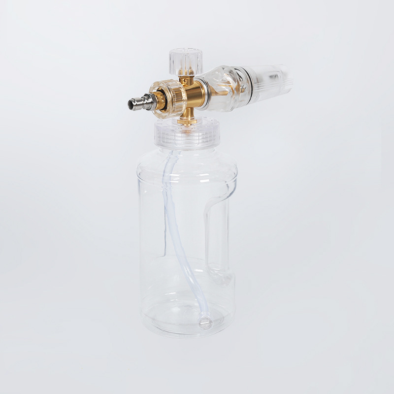 Vysokotlaký velký ústa bílý pěna