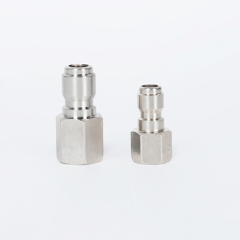 Vysokotlaký čisticí stroj rovně přes rotační rychlý konektor