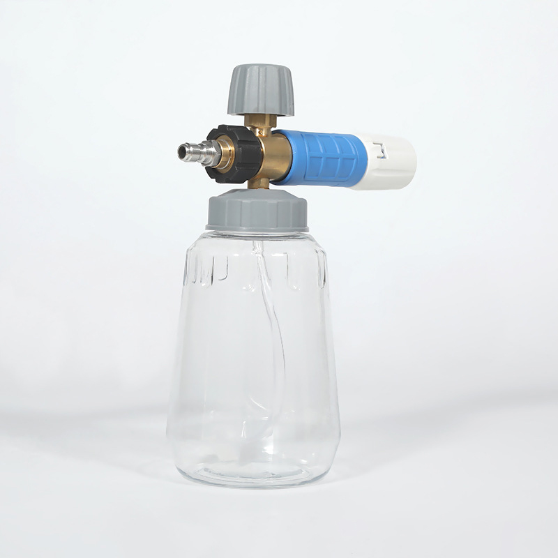 Komerční vysokotlaké transparentní mytí automobilů PA Pot Velké ústa pěna