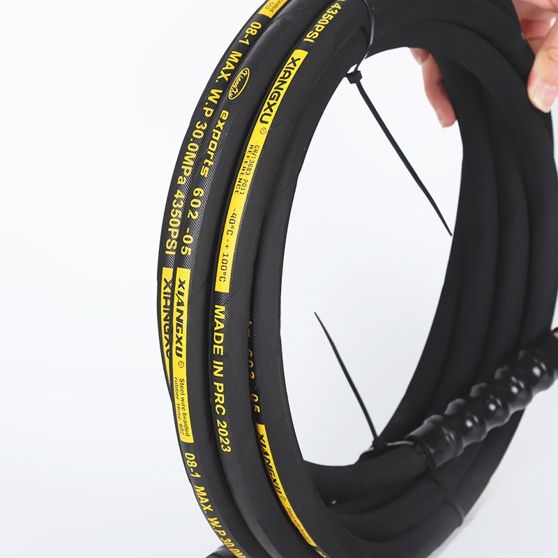 Vysokotlaká pračka pračky vozidla pro vodu Rubber hadice